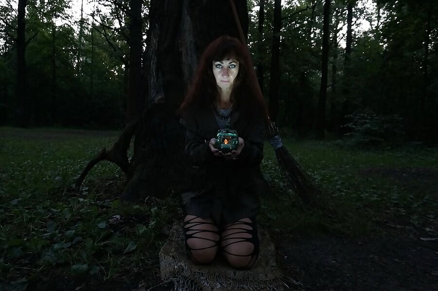 Witch with Diabolic Light