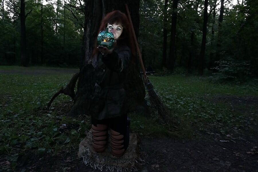 Witch with Diabolic Light