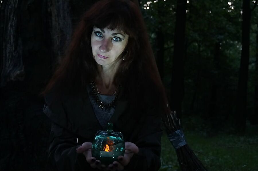 Witch with Diabolic Light