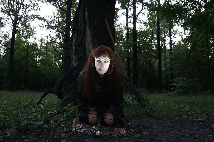 Witch with Diabolic Light
