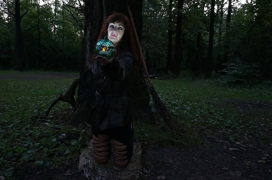 Witch with Diabolic Light