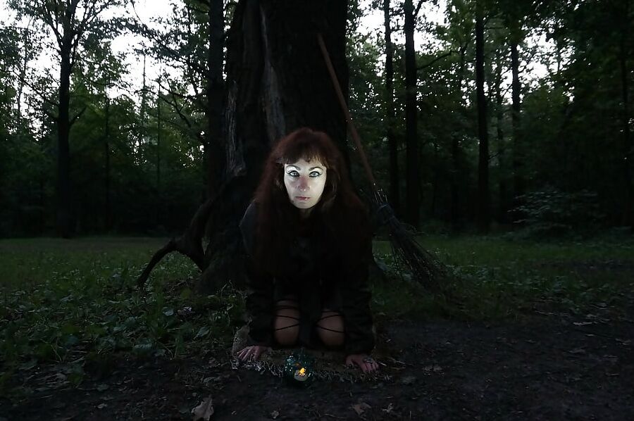 Witch with Diabolic Light