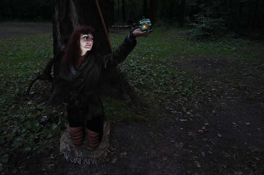 Witch with Diabolic Light