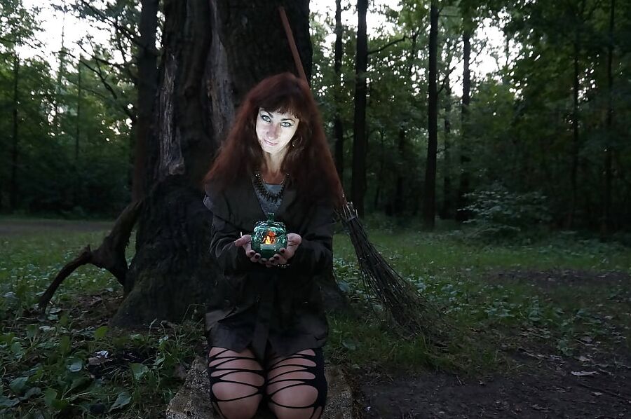 Witch with Diabolic Light