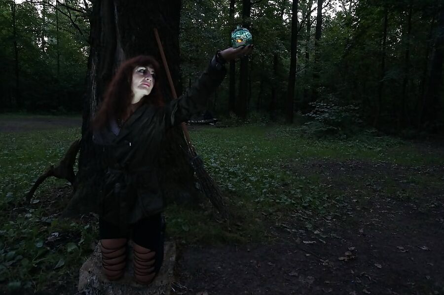 Witch with Diabolic Light