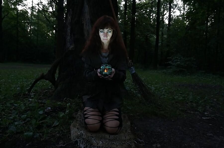 Witch with Diabolic Light