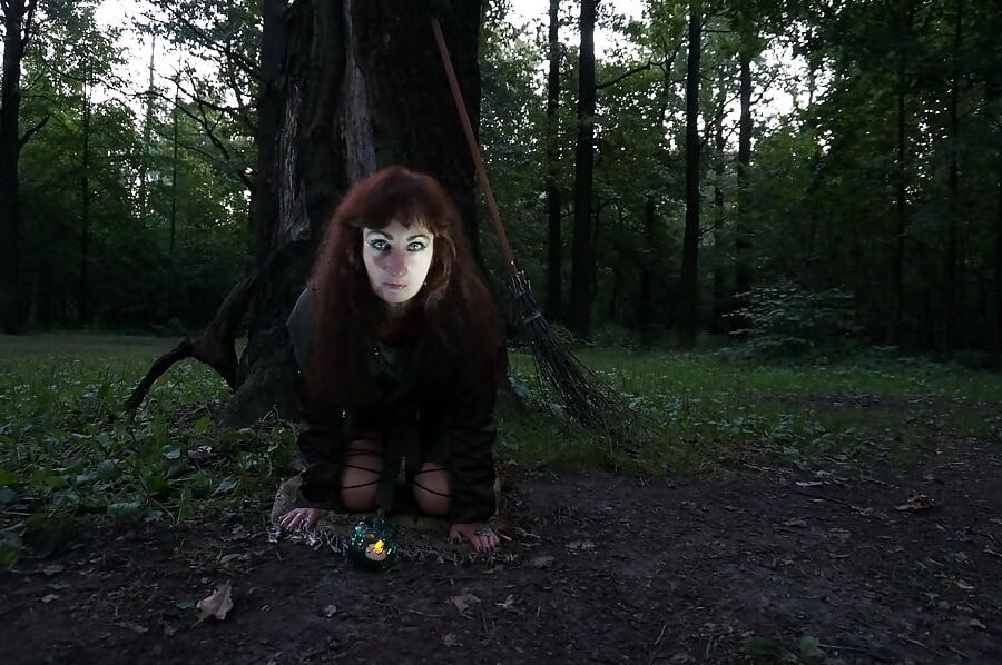 Witch with Diabolic Light
