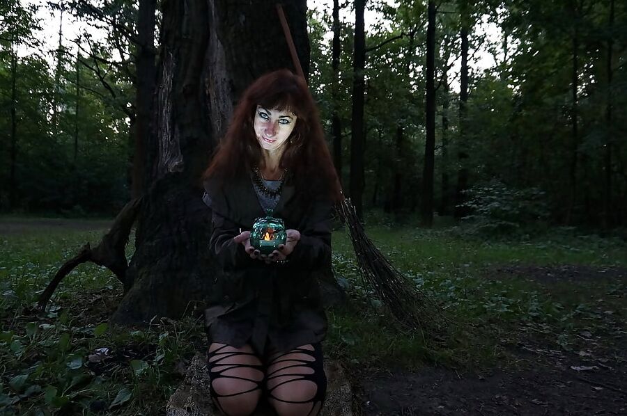 Witch with Diabolic Light