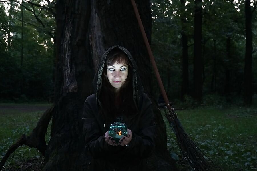 Witch with Diabolic Light