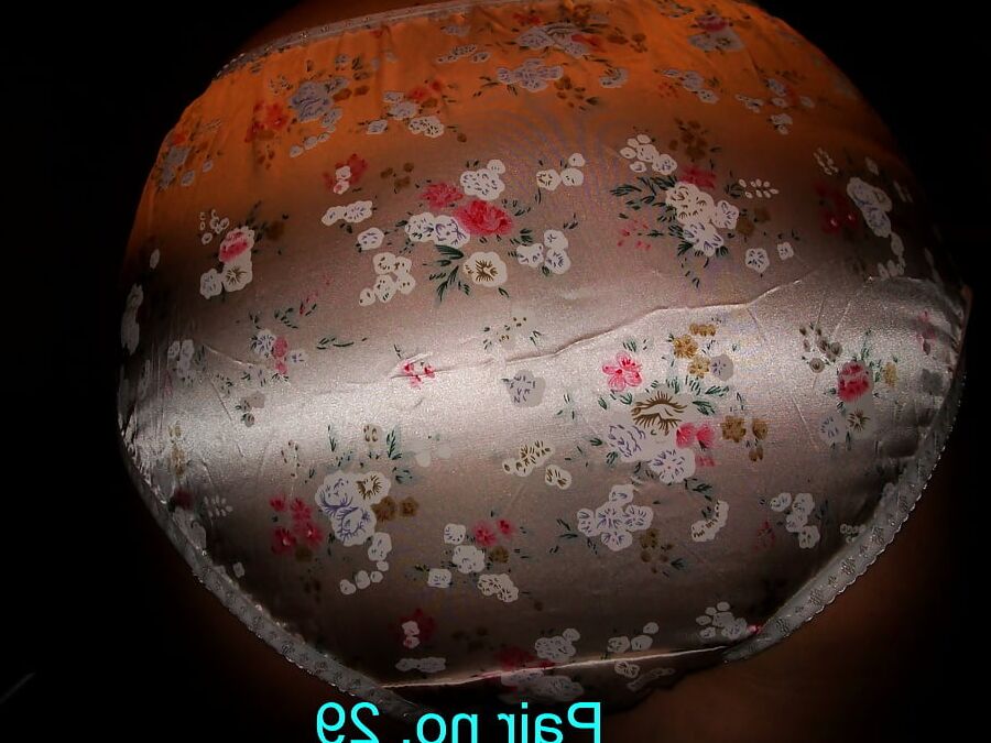 30 silky satin panties