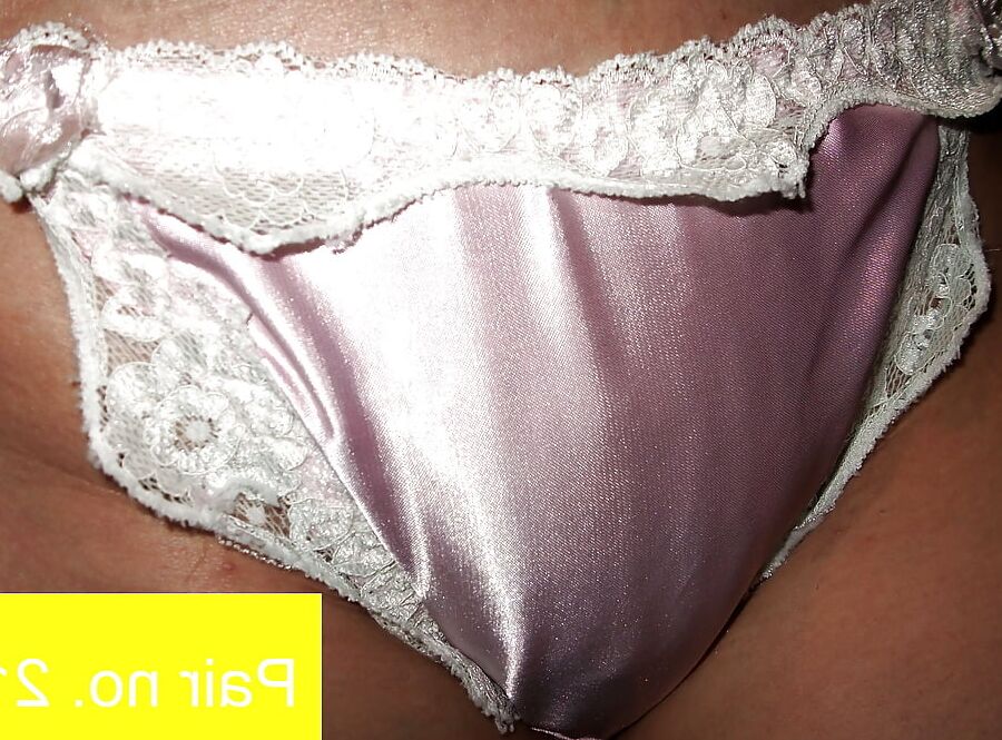 30 silky satin panties