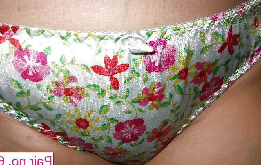 30 silky satin panties