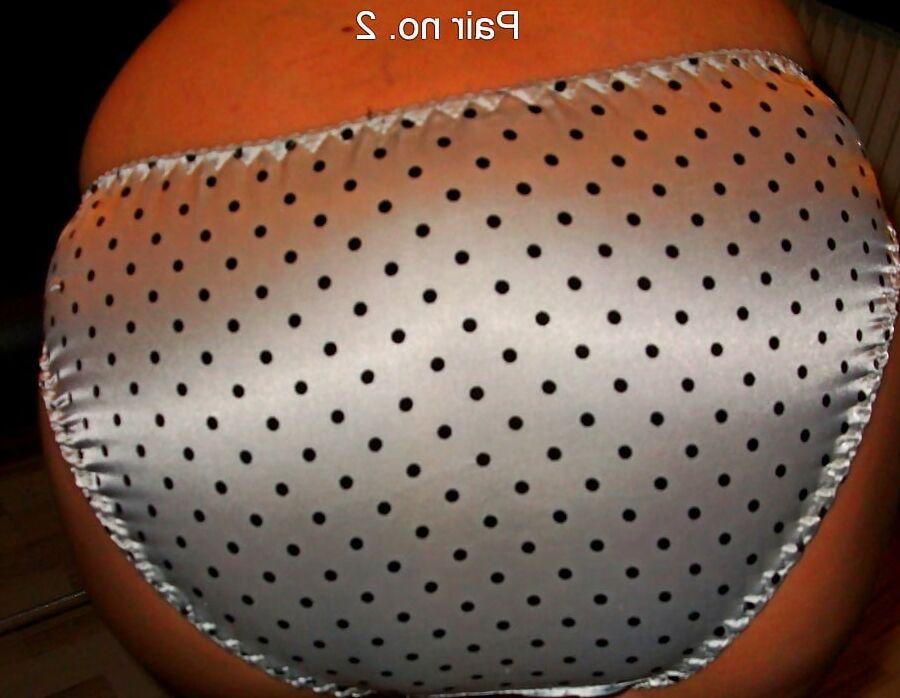 30 silky satin panties