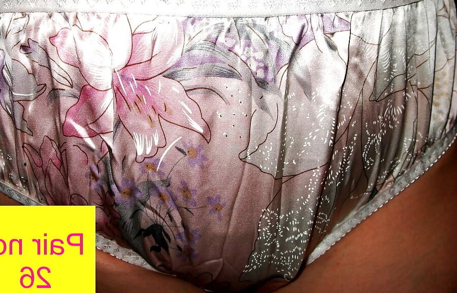 30 silky satin panties