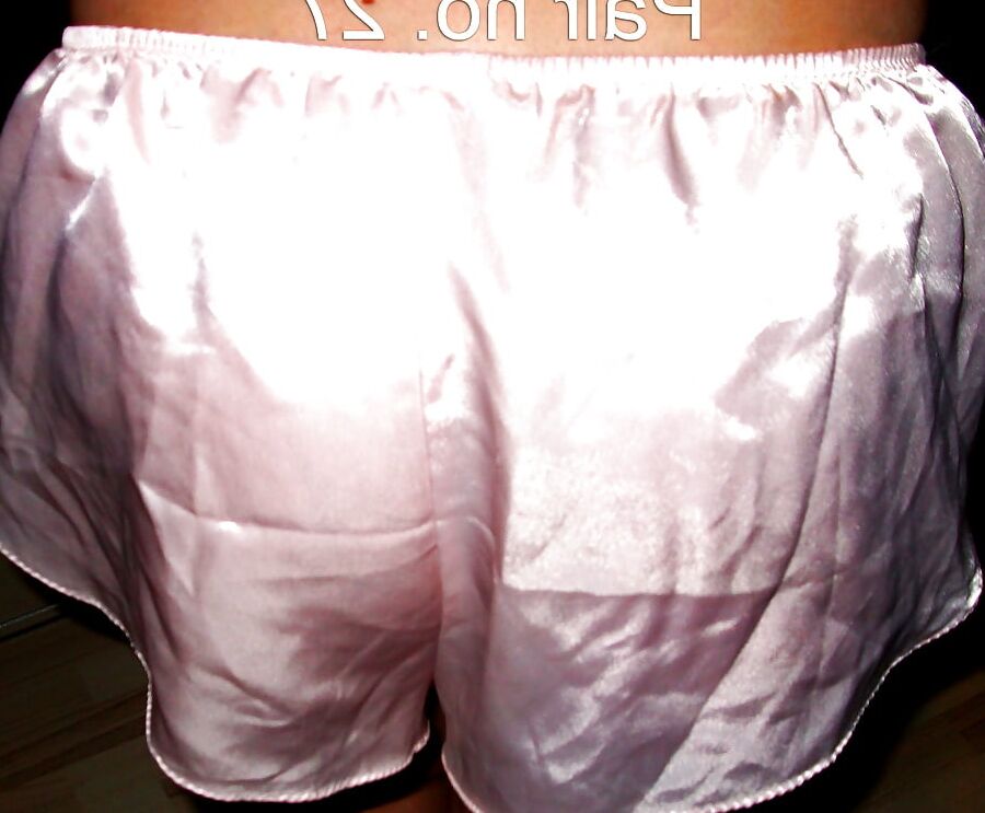 30 silky satin panties
