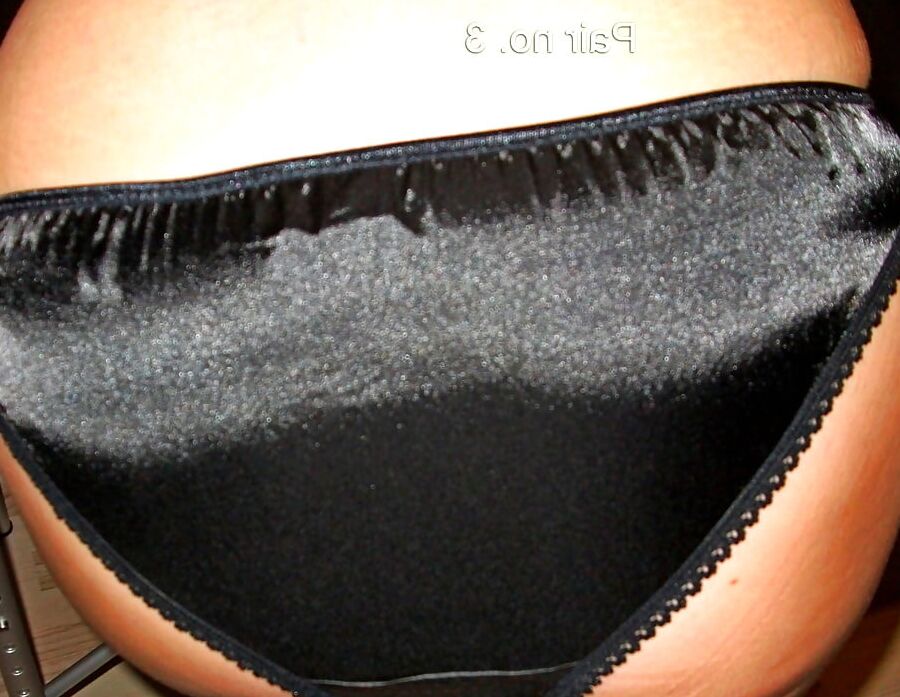30 silky satin panties