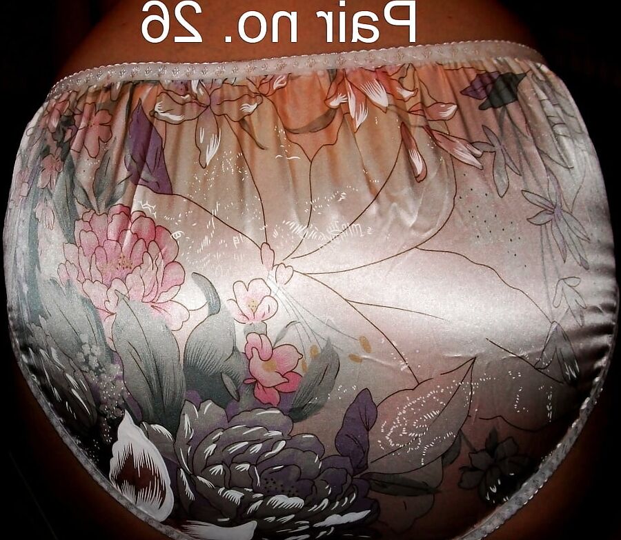 30 silky satin panties