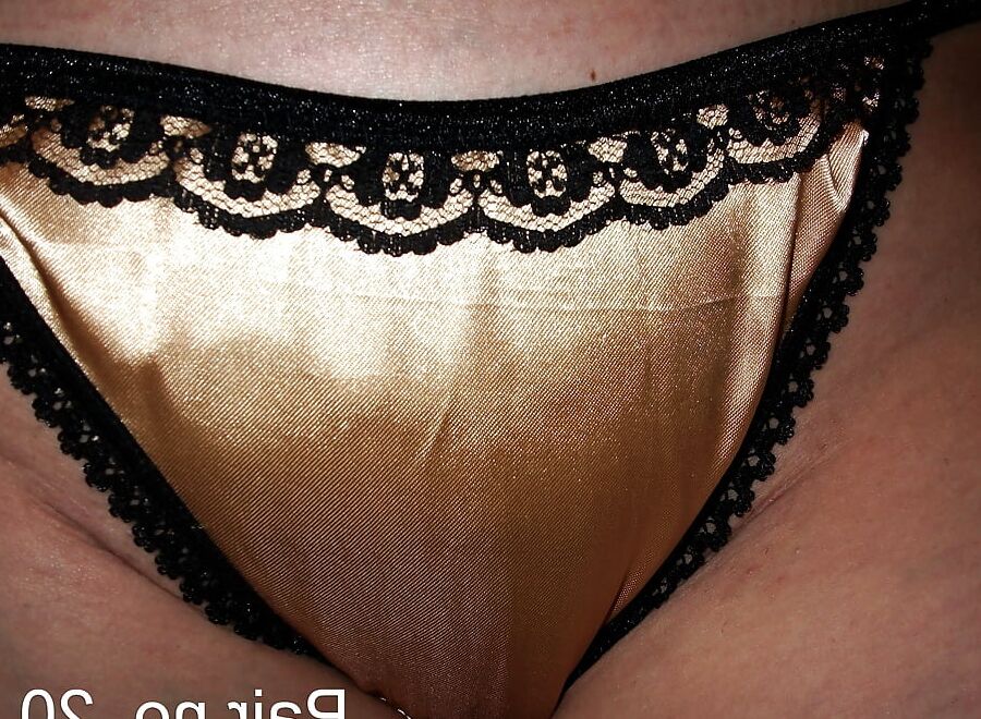 30 silky satin panties