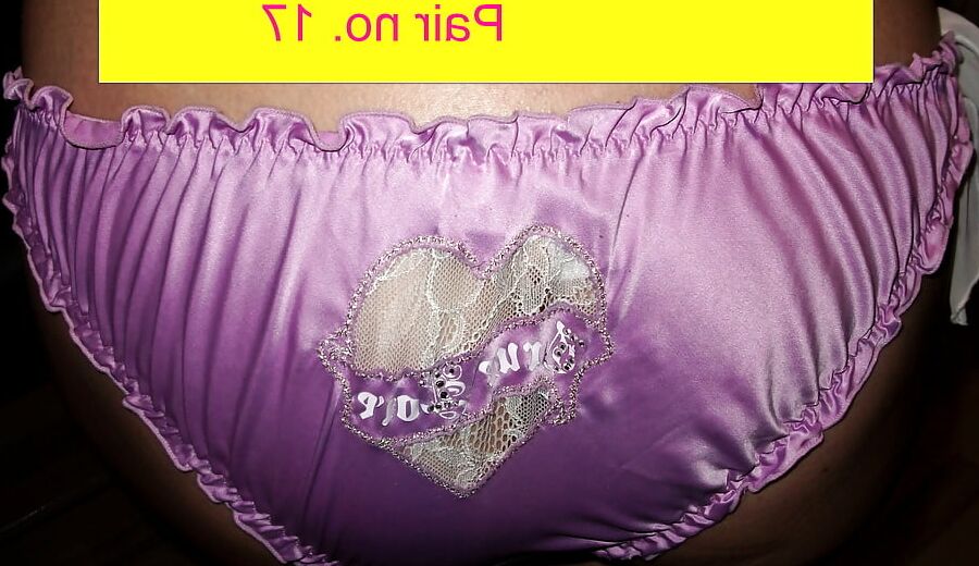 30 silky satin panties