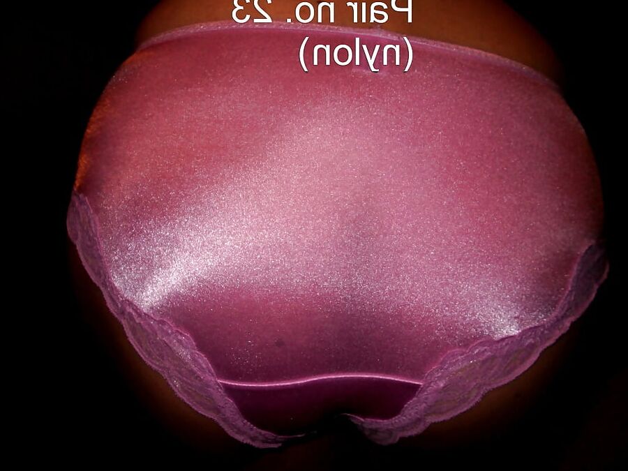 30 silky satin panties