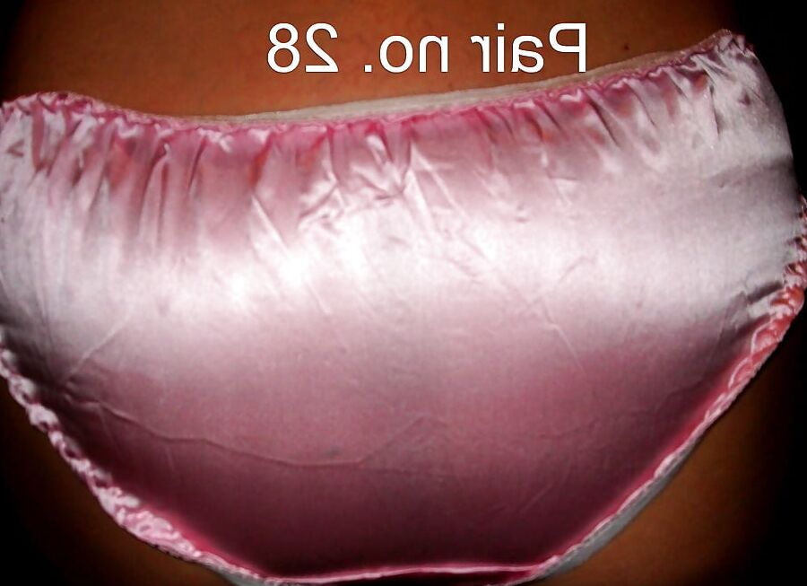 30 silky satin panties
