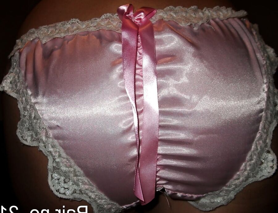 30 silky satin panties