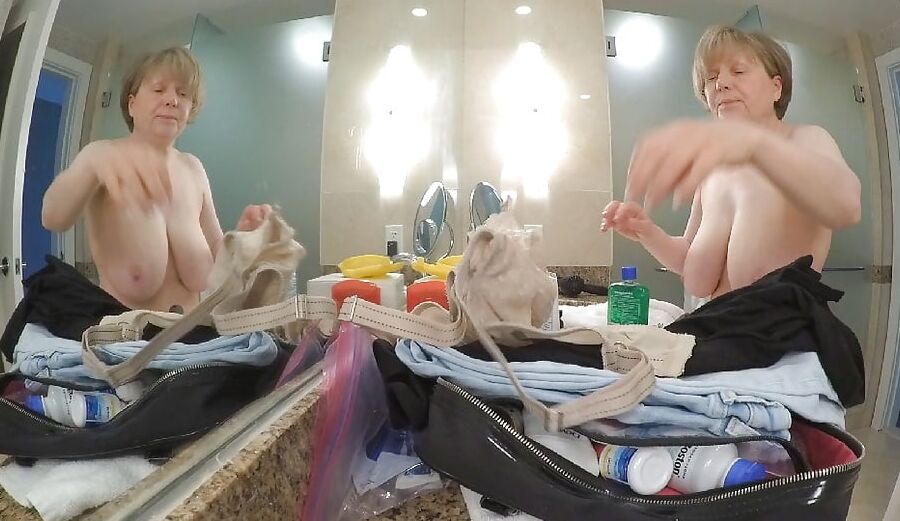 Sexy busty grandma in double trouble by MarieRocks
