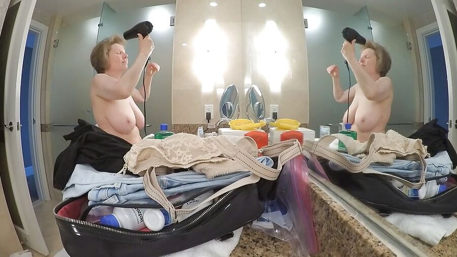 Sexy busty grandma in double trouble by MarieRocks