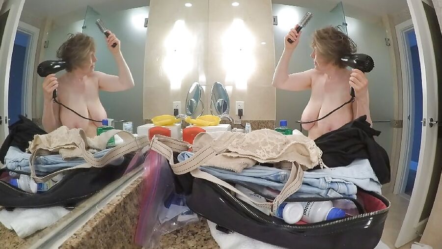 Sexy busty grandma in double trouble by MarieRocks