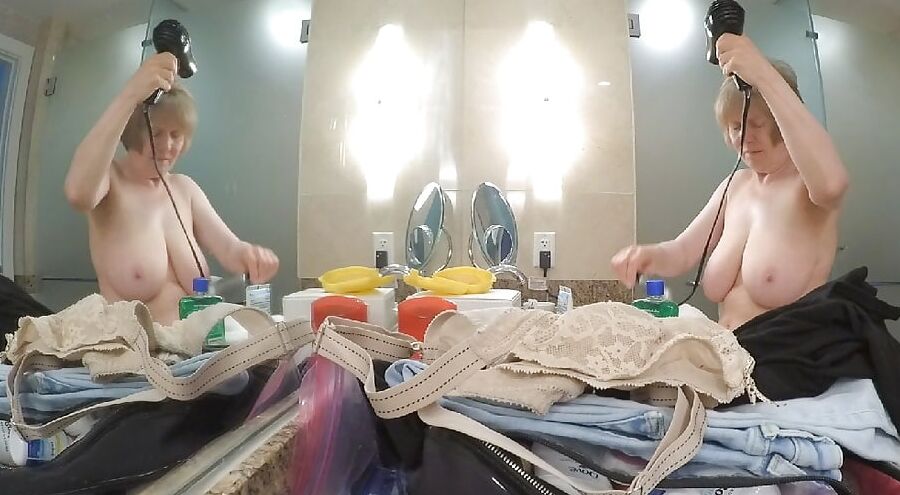 Sexy busty grandma in double trouble by MarieRocks