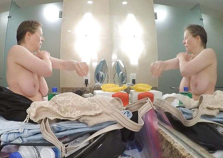Sexy busty grandma in double trouble by MarieRocks