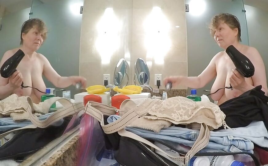 Sexy busty grandma in double trouble by MarieRocks