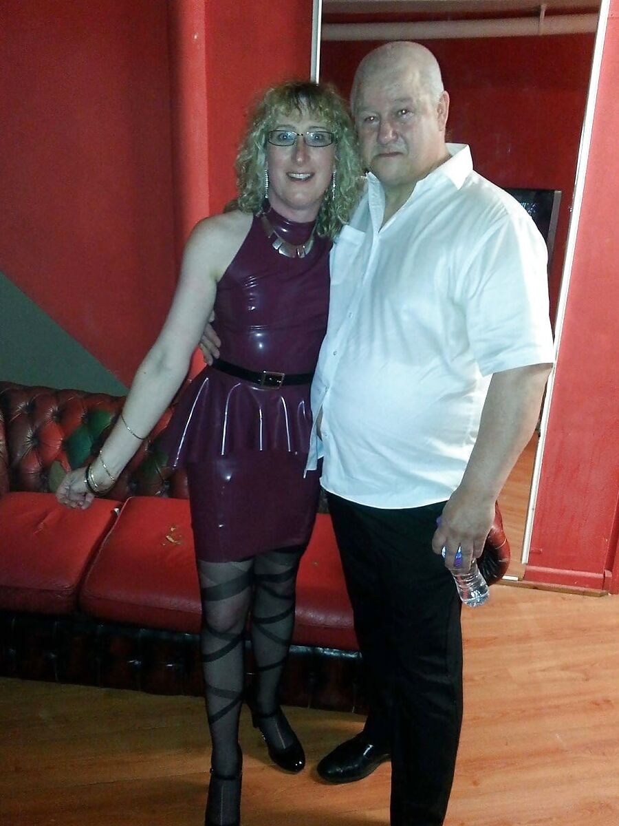 Dressed in latex