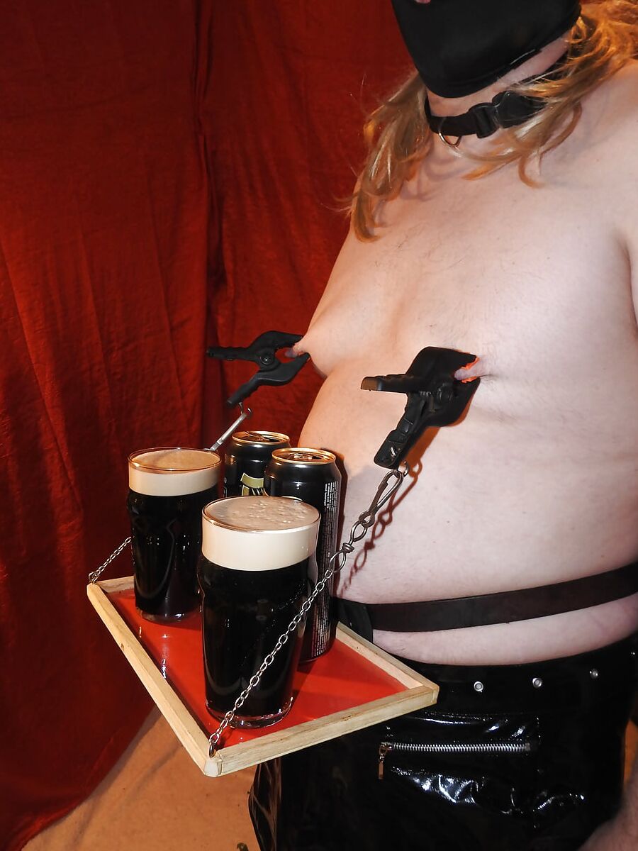 Served Guinness Beer