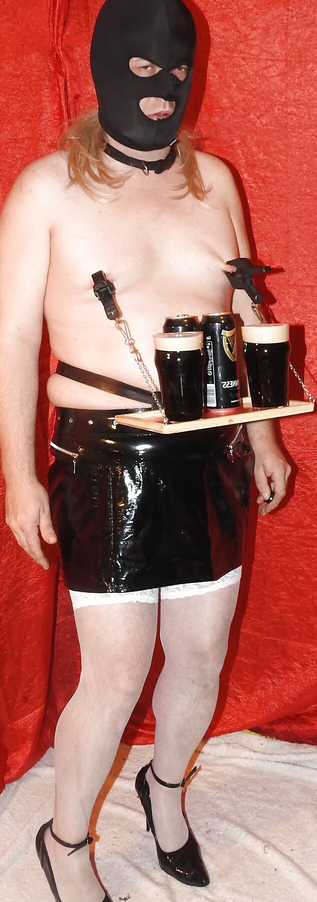 Served Guinness Beer