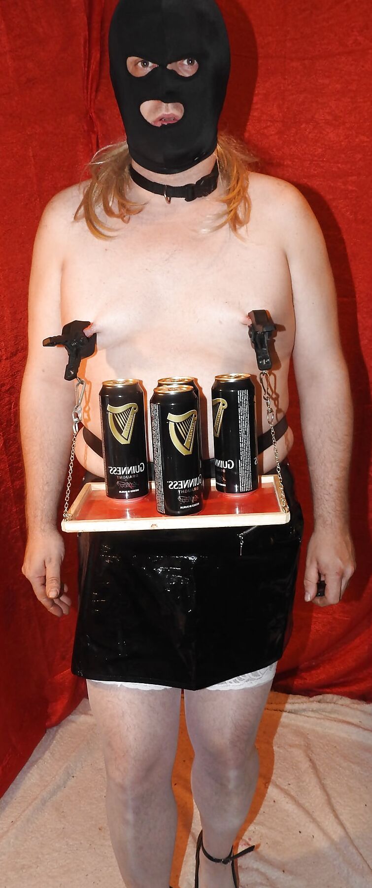 Served Guinness Beer