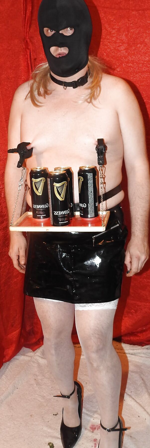 Served Guinness Beer