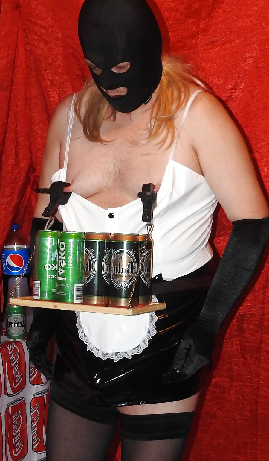 SissyBitch Served in the Bar