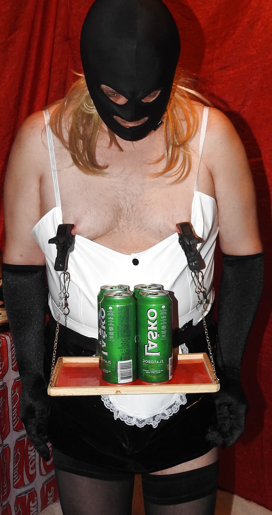 SissyBitch Served in the Bar