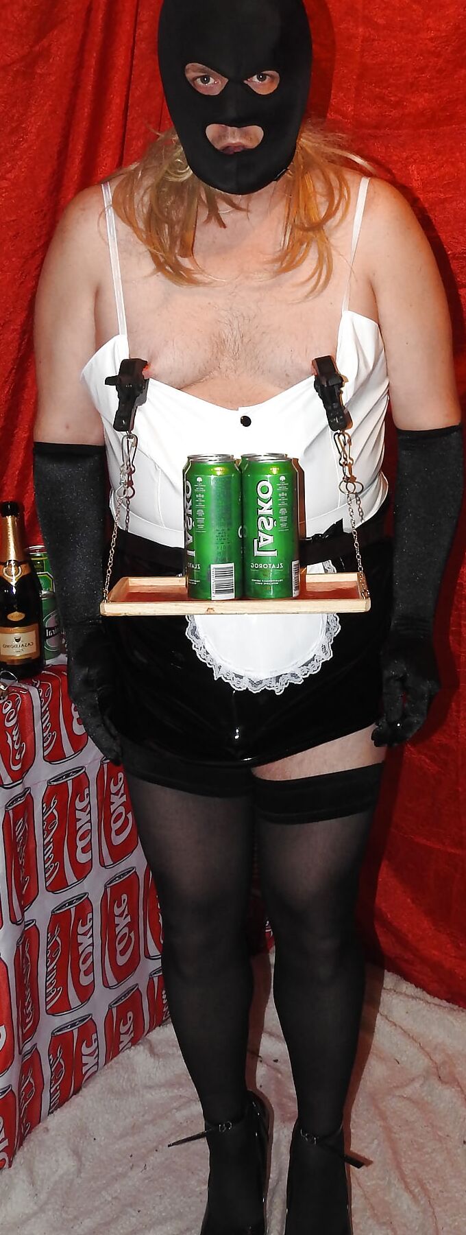 SissyBitch Served in the Bar