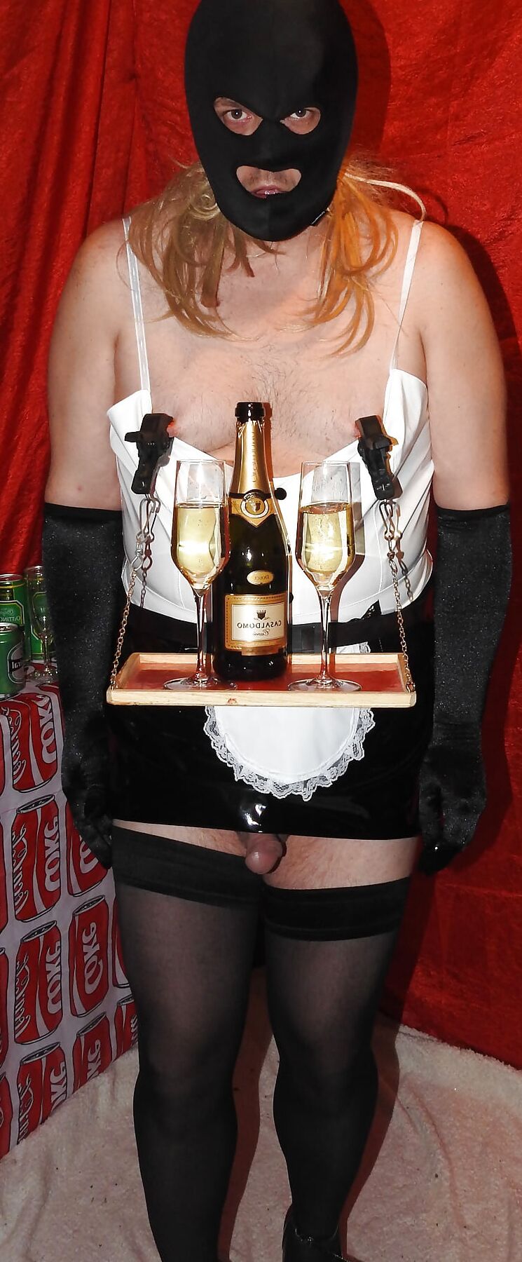 SissyBitch Served in the Bar