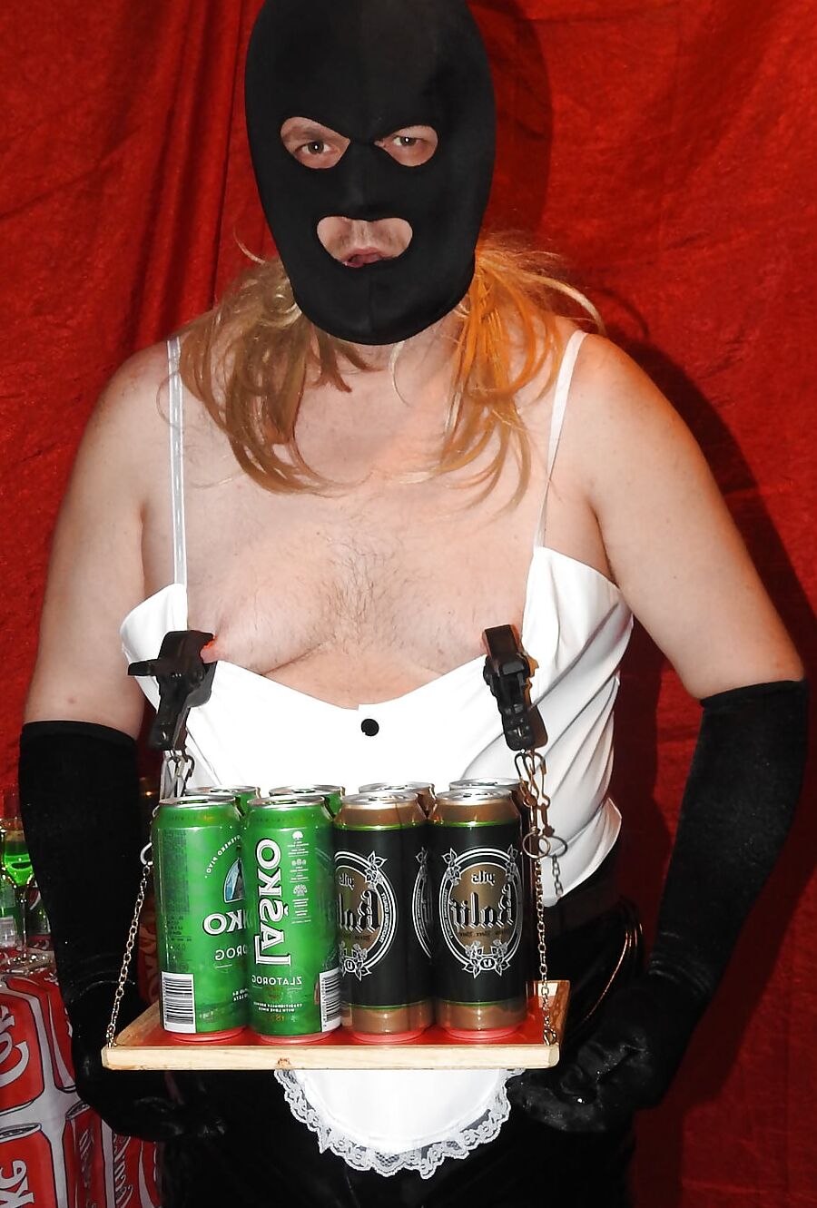 SissyBitch Served in the Bar
