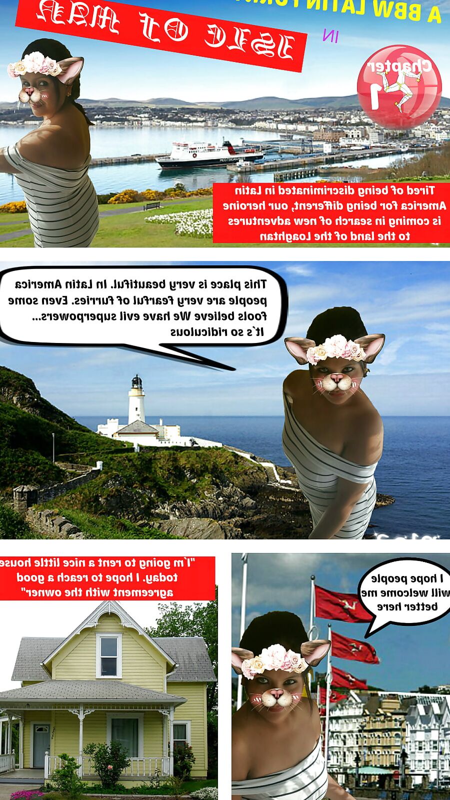 Comic: A furry girl in isle of man