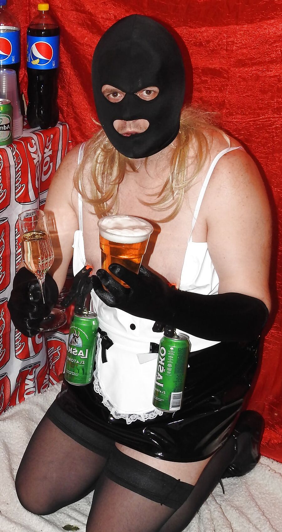 SissyBitch Served in the Bar