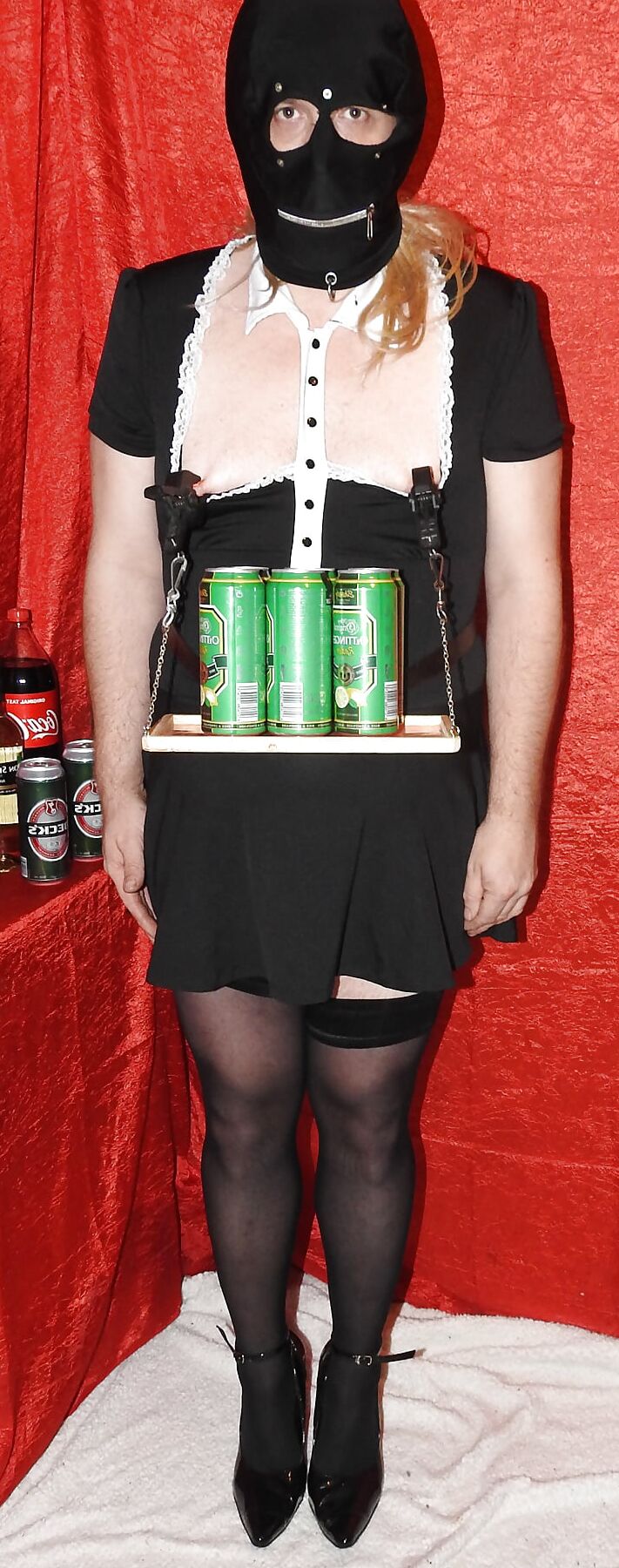 SissyMaid Serve Beer