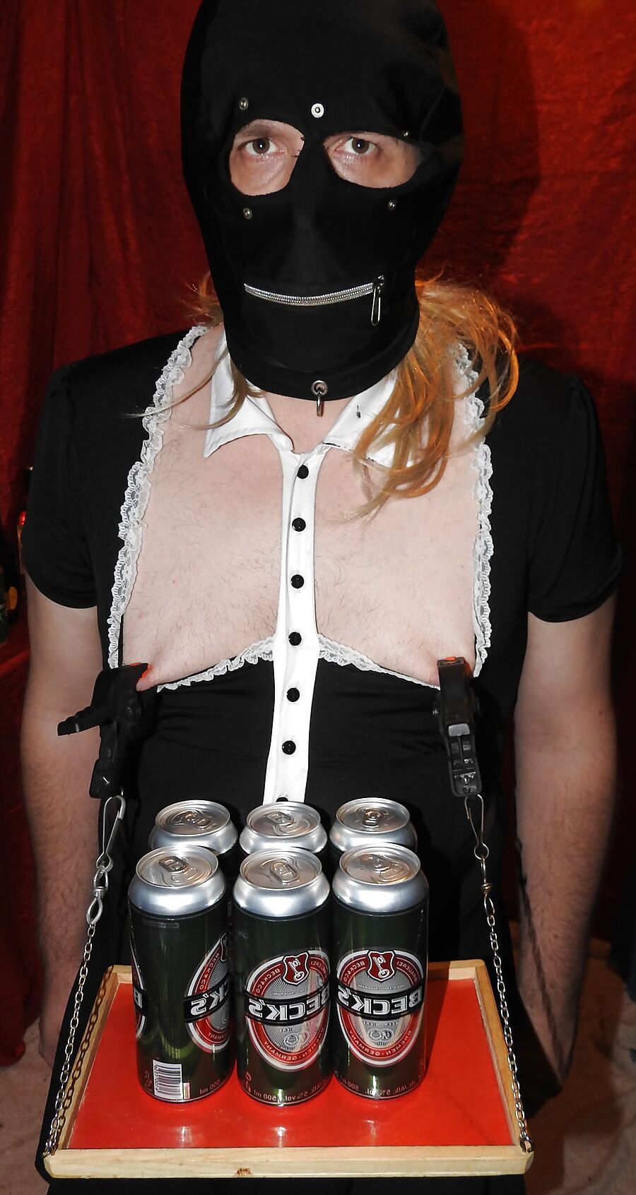 SissyMaid Serve Beer