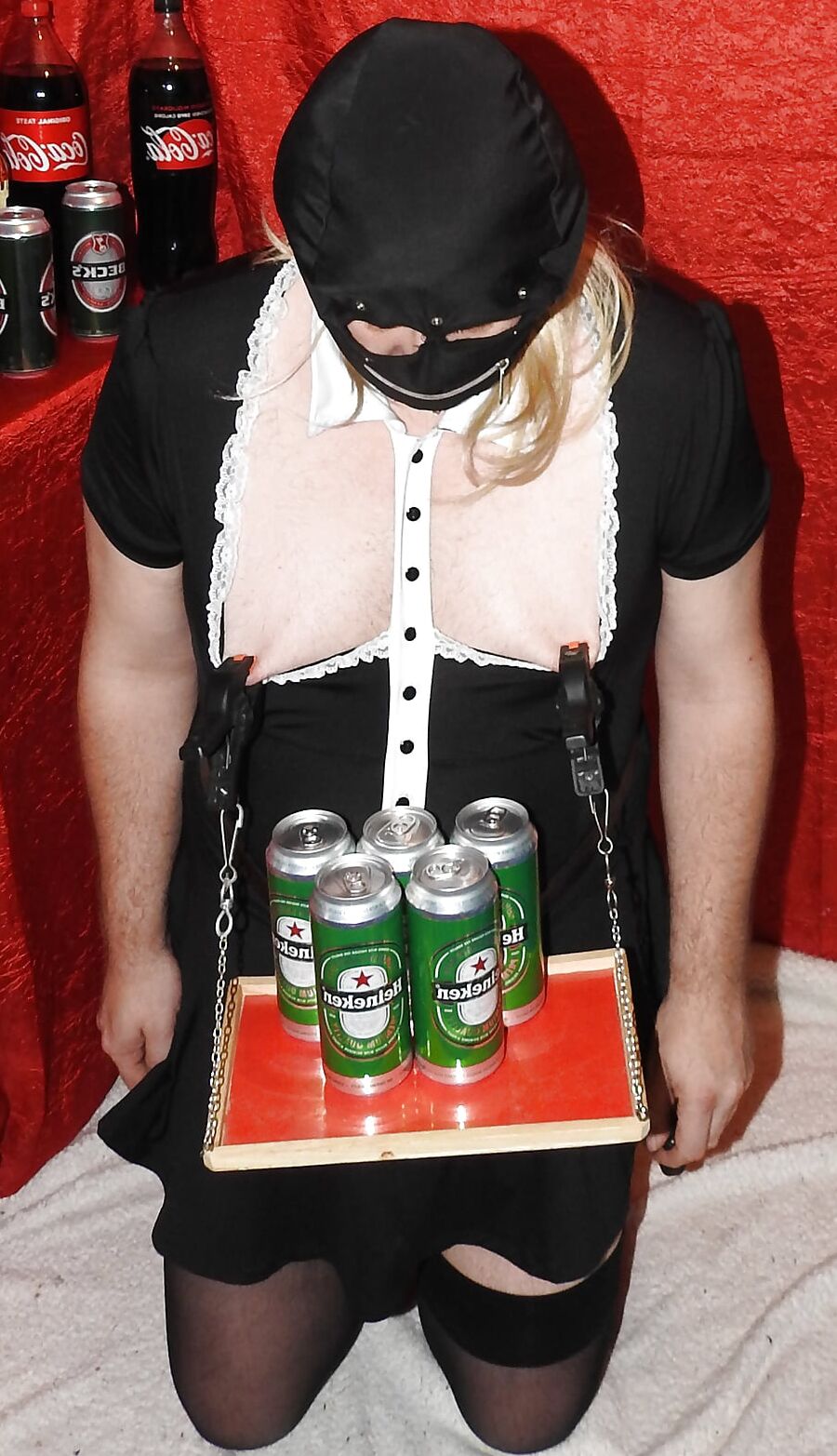 SissyMaid Serve Beer