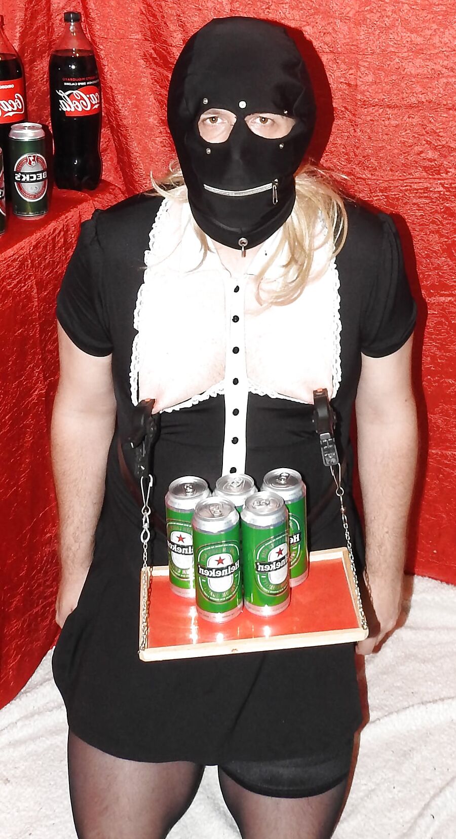 SissyMaid Serve Beer