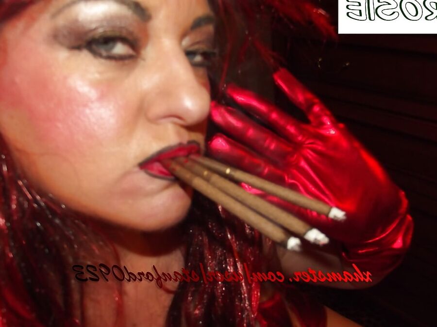 ROSIE SMOKING FETISH SLUT PT2