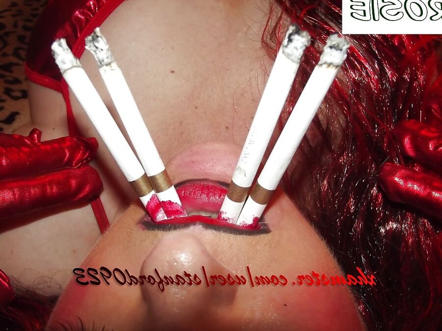 ROSIE SMOKING FETISH SLUT PT2